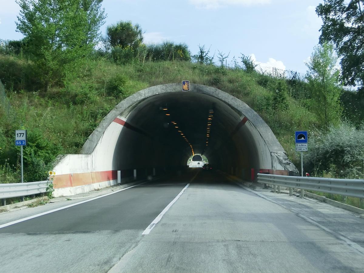 La Molina Tunnel northern portal 