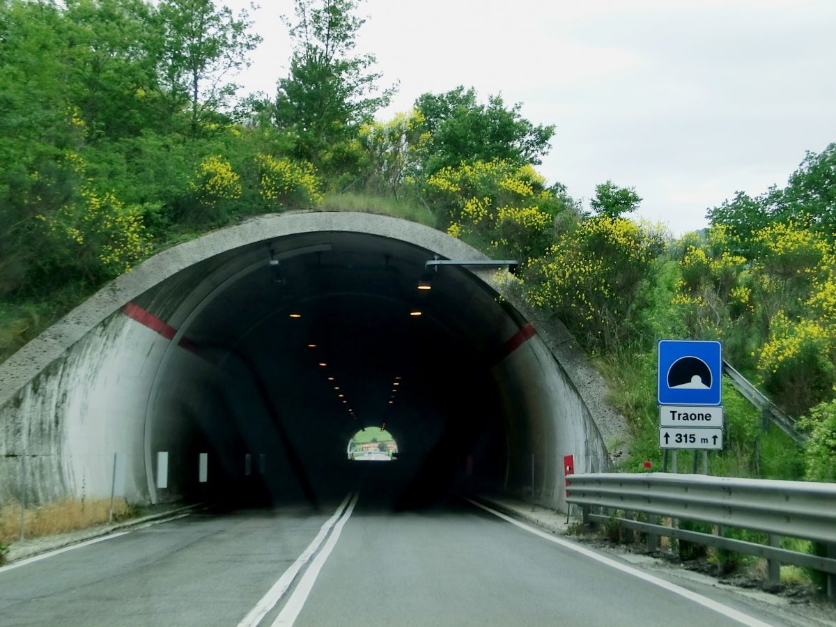 Traone Tunnel northern portal 