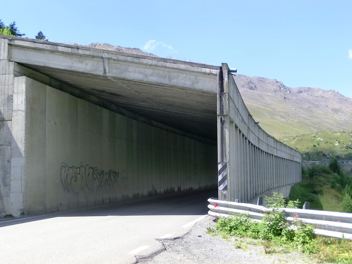 Foscagno II Tunnel eastern portal 