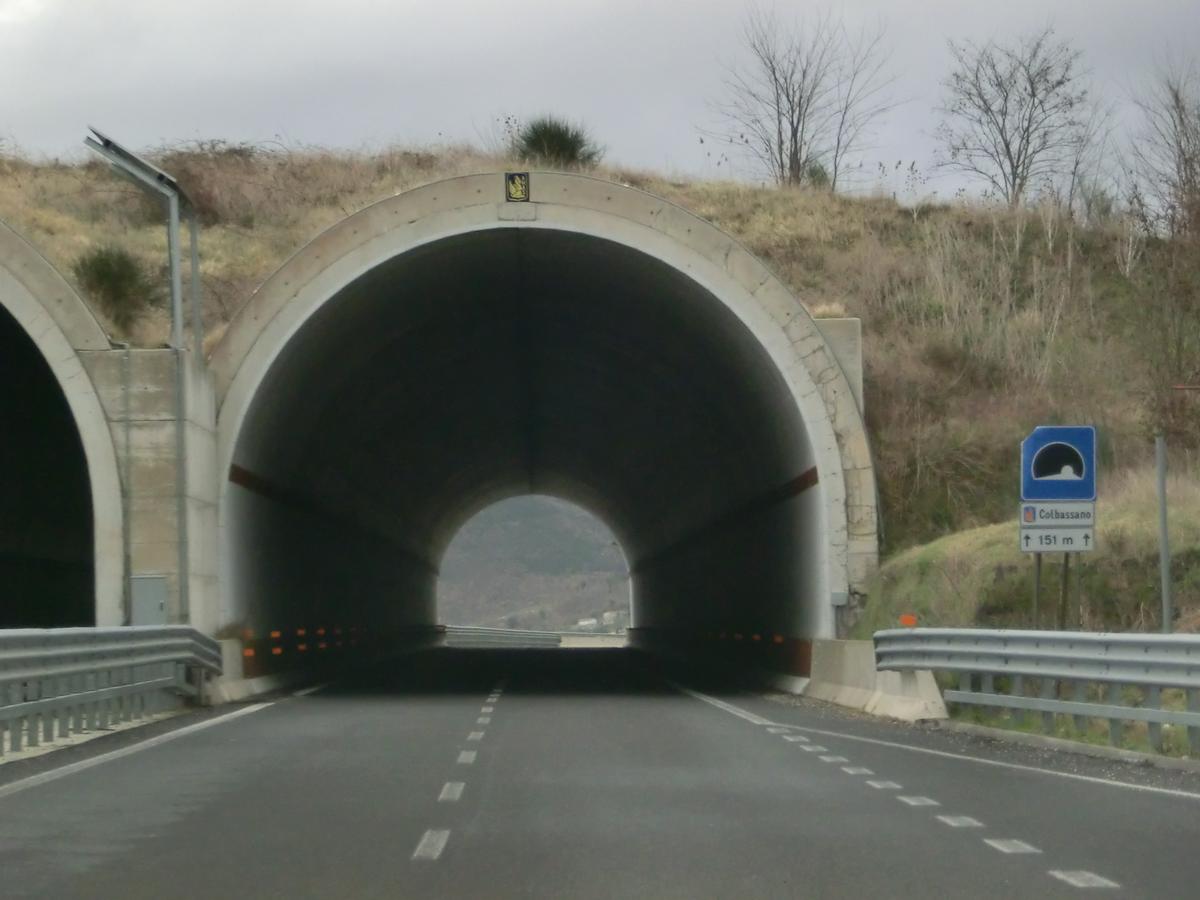 Colbassano Tunnel southern portal 