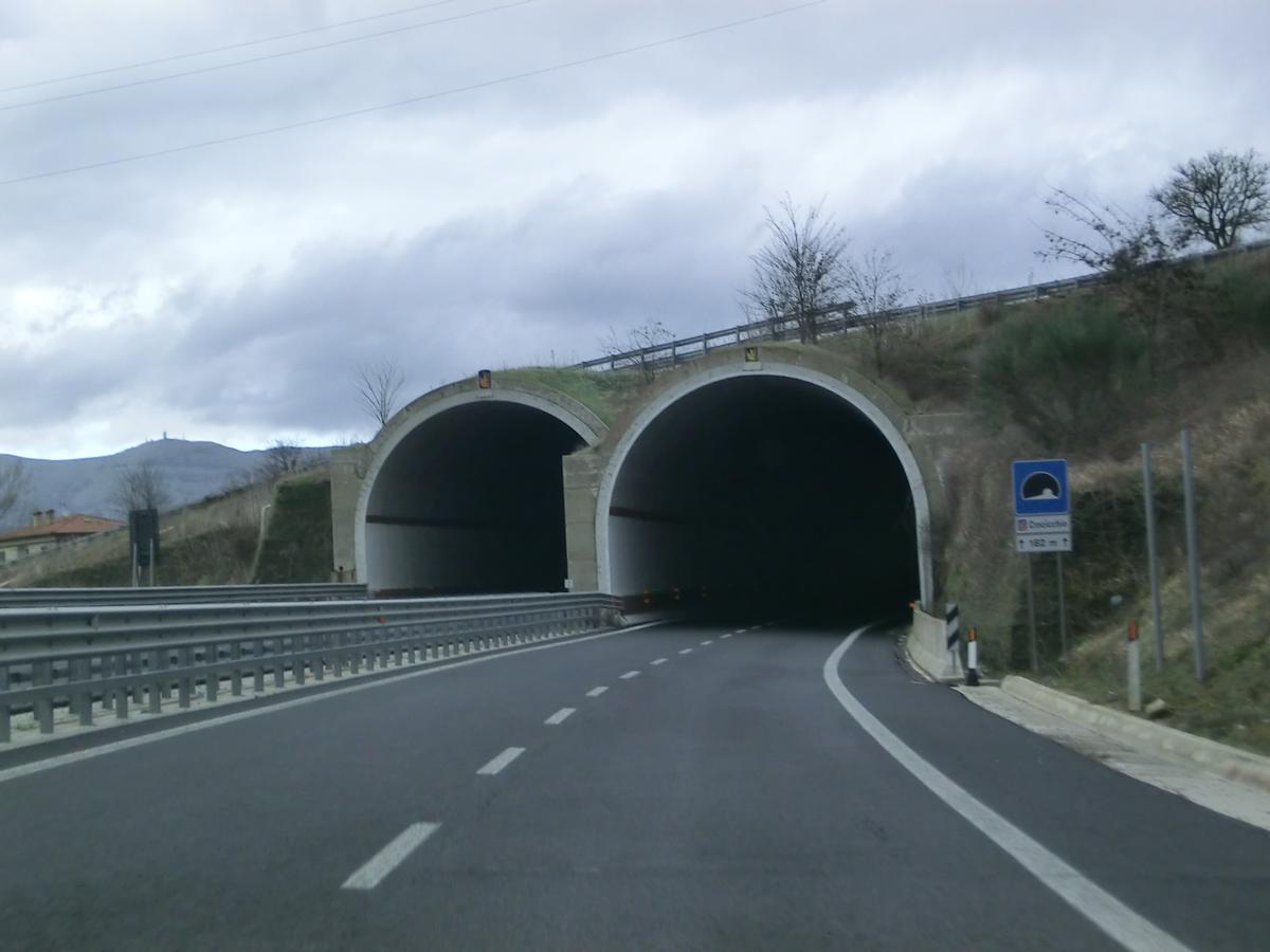 Crocicchio Tunnel southern portals 