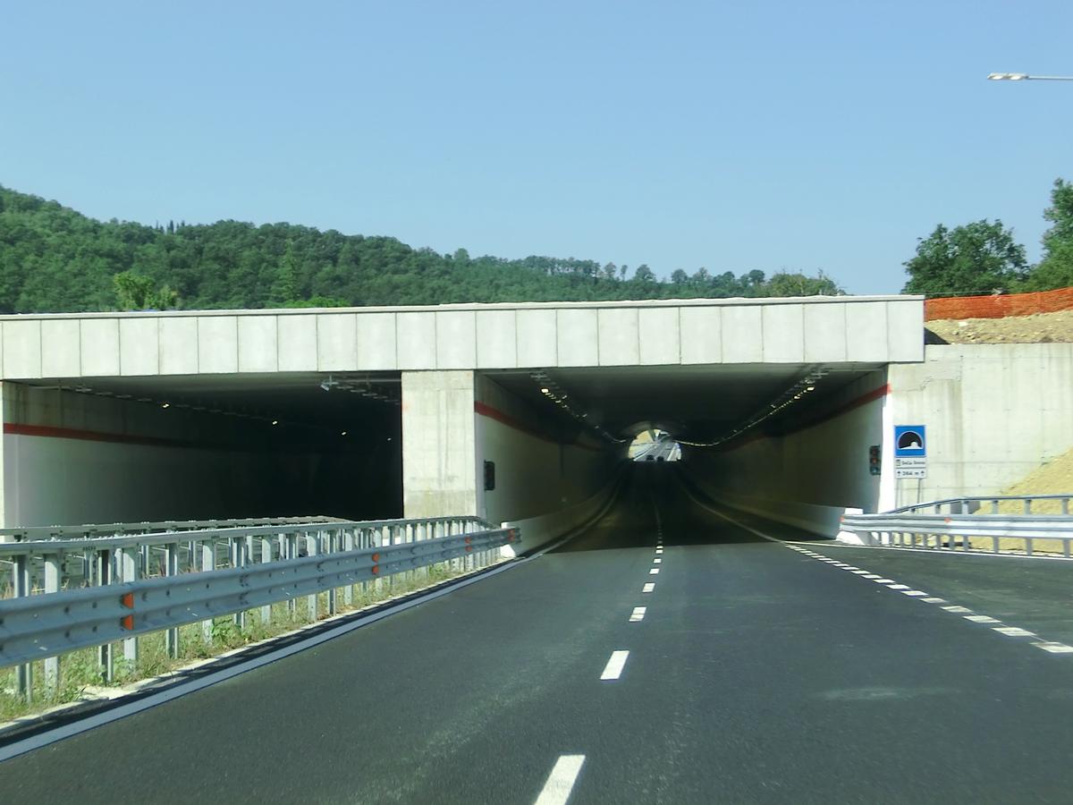 Tunnel Della Donna northern portals 