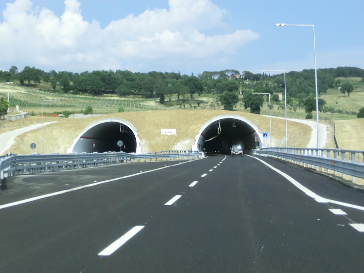 Tunnel San Gregorio southern portals 