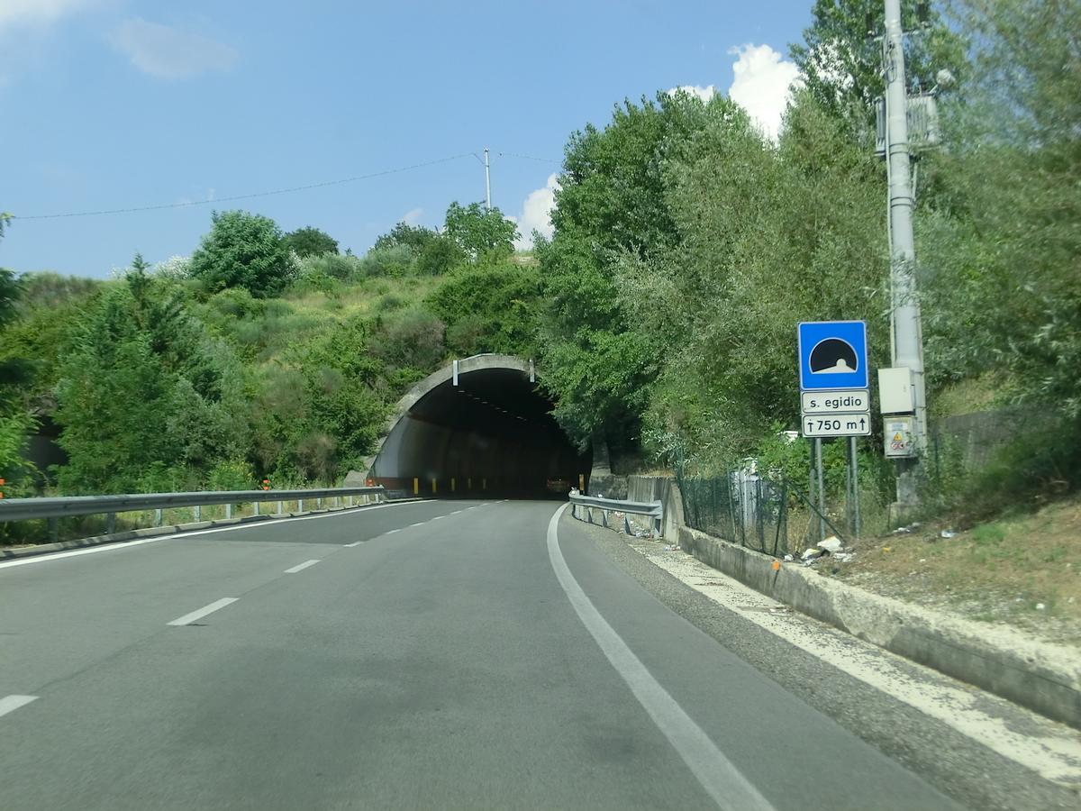 Sant'Egidio Tunnel western portal 