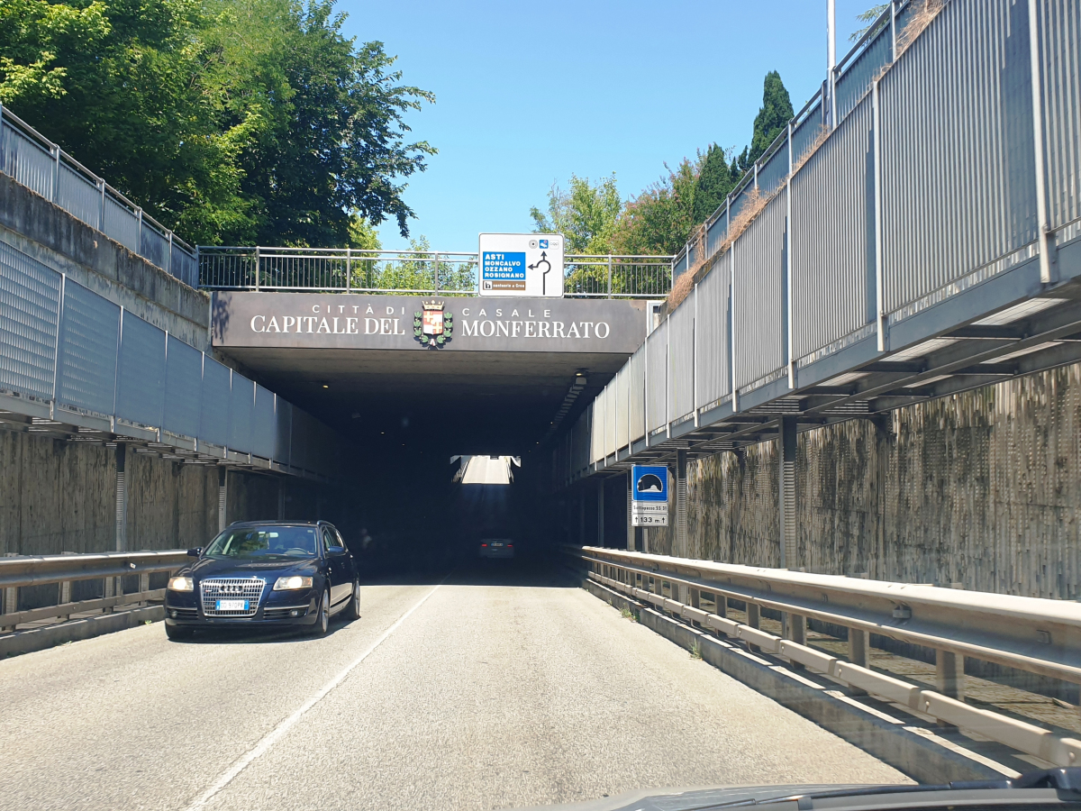 Tunnel im Zuge der SS31 