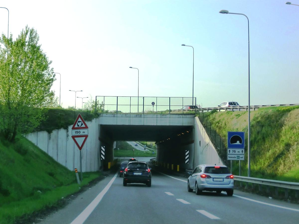 Svincolo A4 Est Tunnel southern portal 
