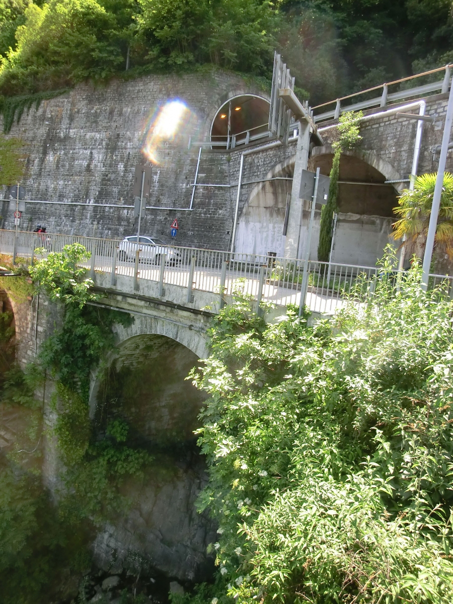 Svincolo Brienno Tunnel (up) and Brienno Tunnel 