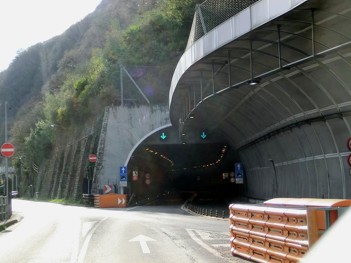 Dogana Tunnel eastern portal 