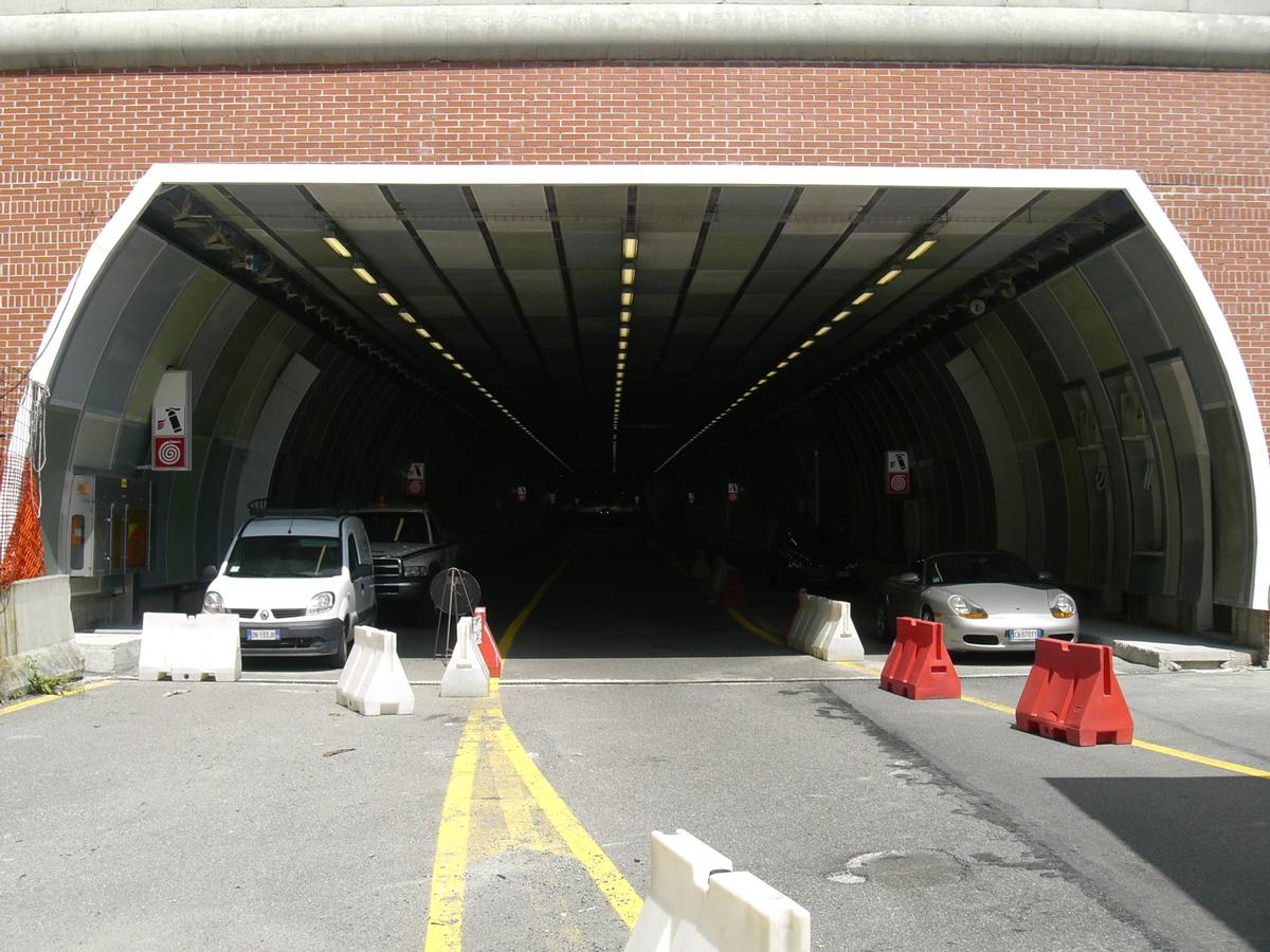 Dogana Tunnel western portal 