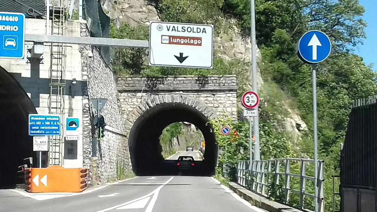 Oria Tunnel western portal 
