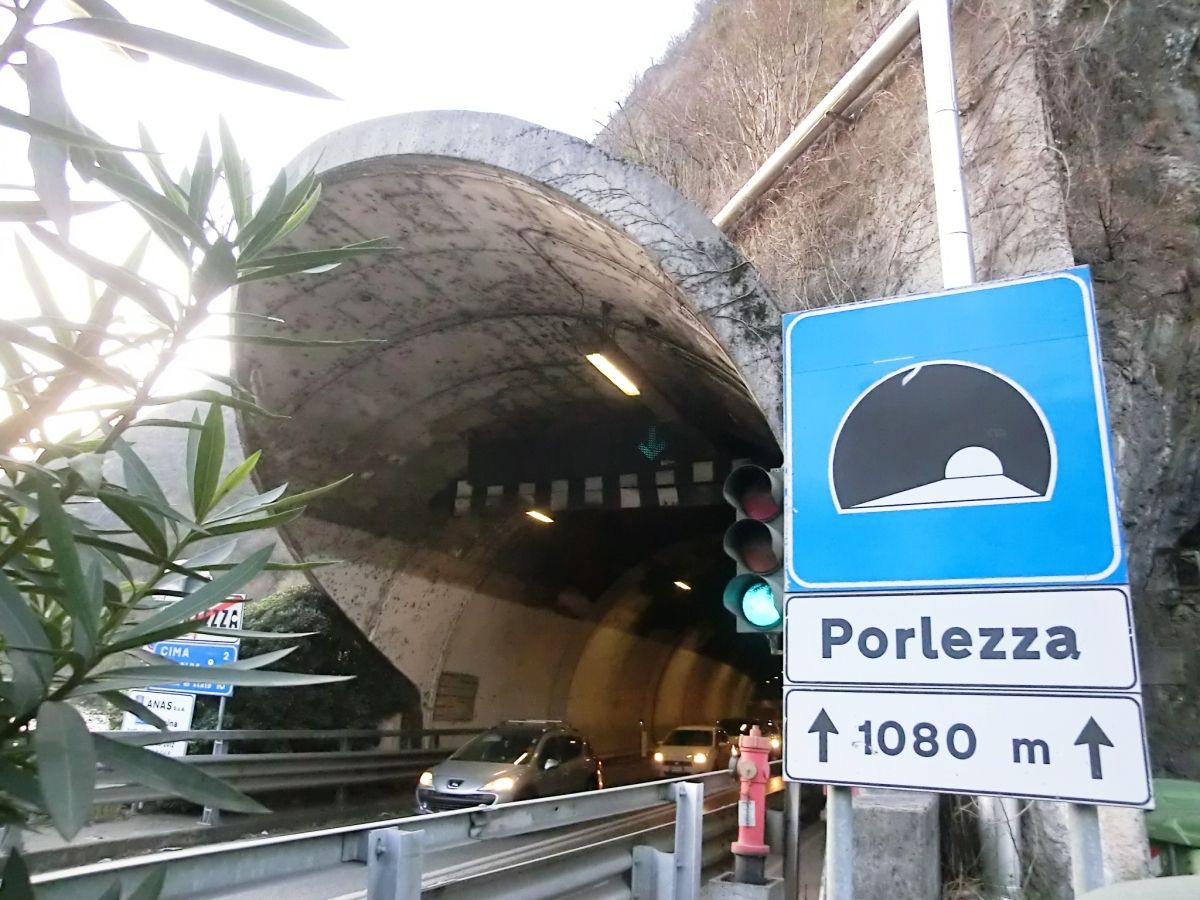 Porlezza Tunnel eastern portal 