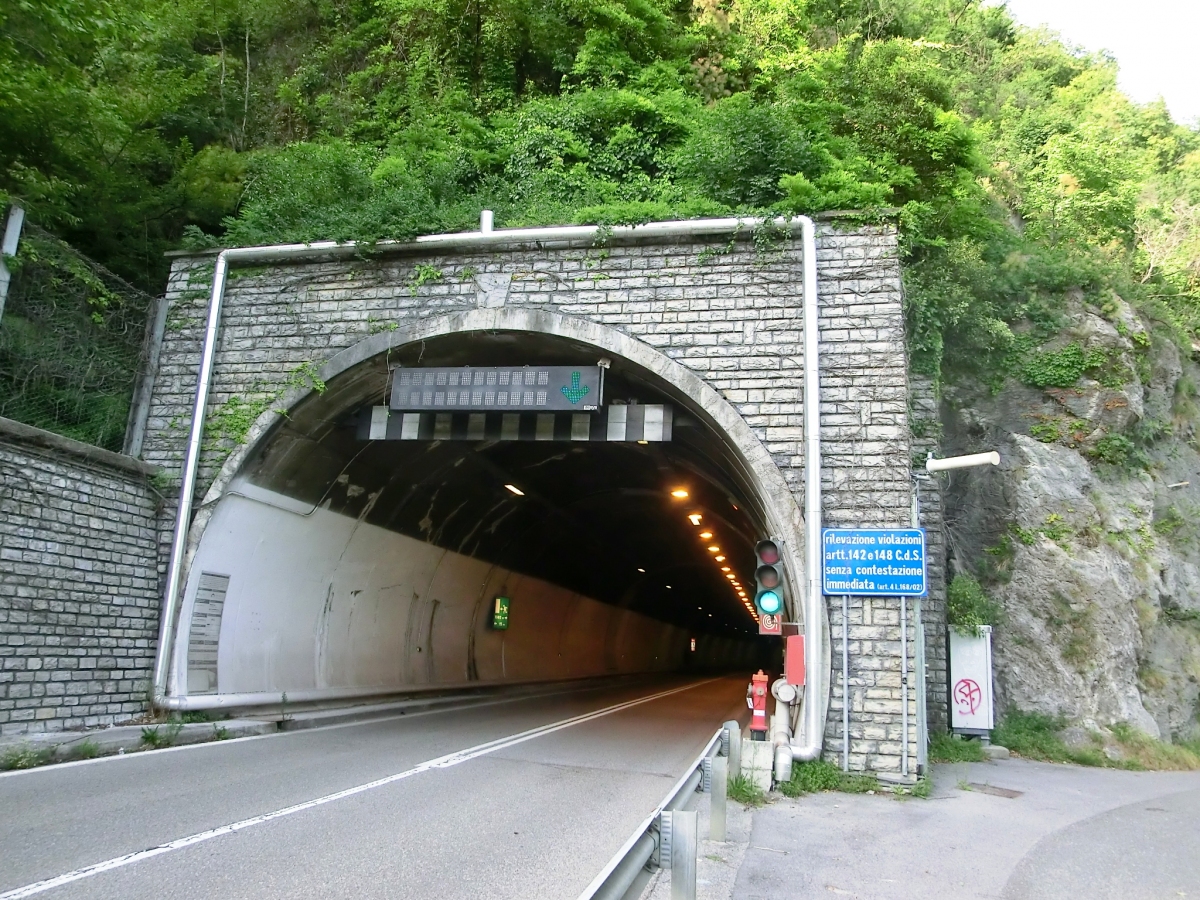 Porlezza Tunnel western portal 