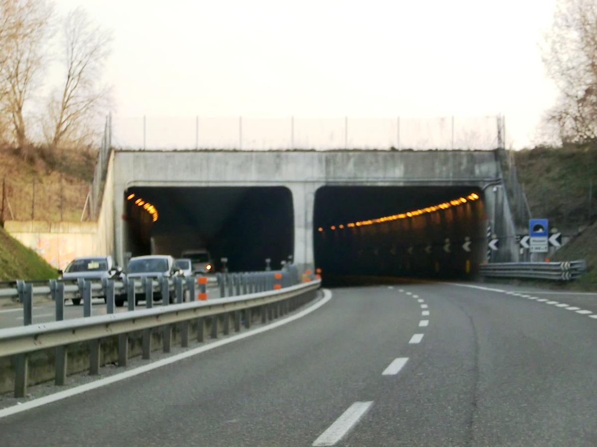 Manzoni Tunnel northern portals 