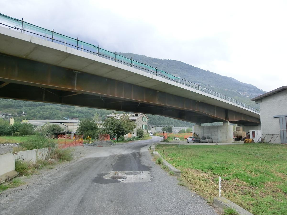 Prati del Bitto Viaduct under construction 