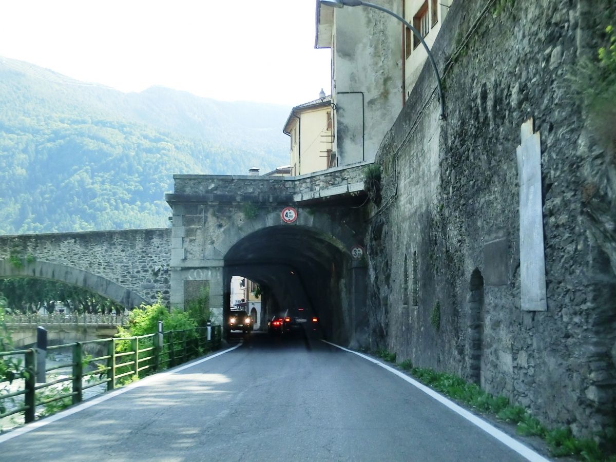 Edolo Tunnel northern portal 