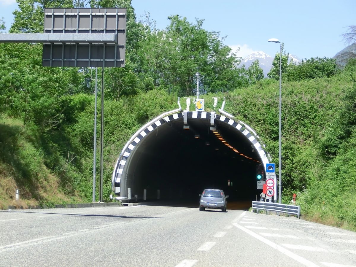 Mario Tunnel southern portal 