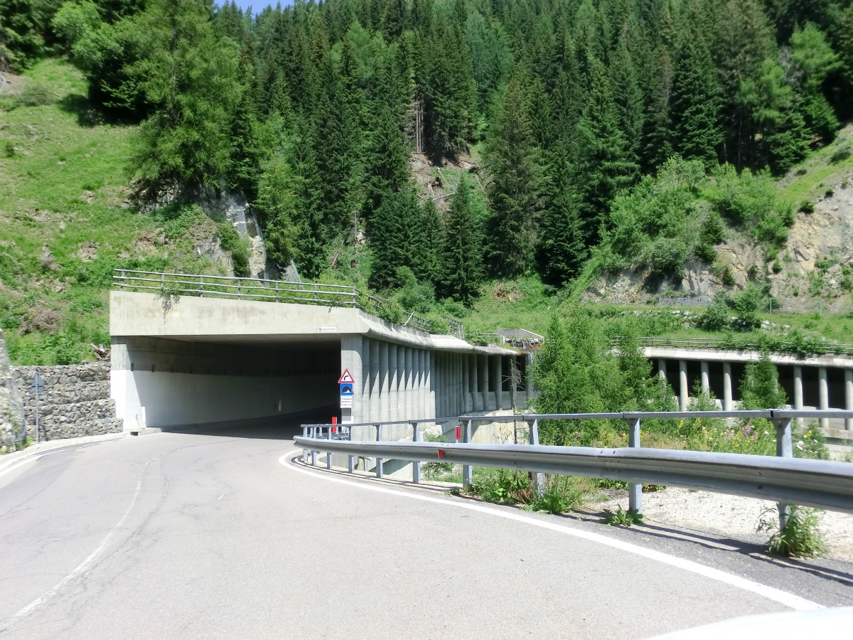 Rio Negazzano Tunnel western portal 