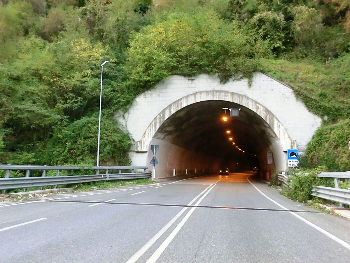 Le Lame Tunnel south-eastern portal 