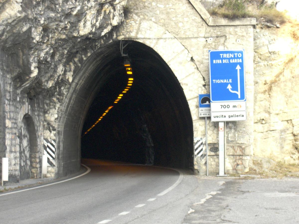 Dei Ciclopi Tunnel southern portal 