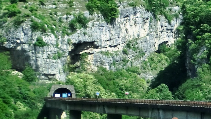 Crozi Tunnel western portal 