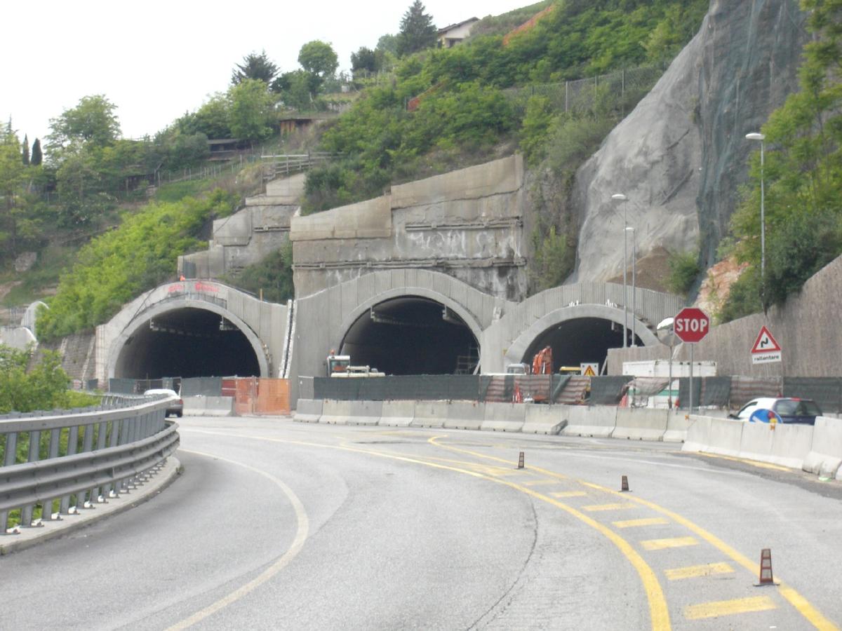 Martignano and Ponte Alto 2 Tunnel under construction 