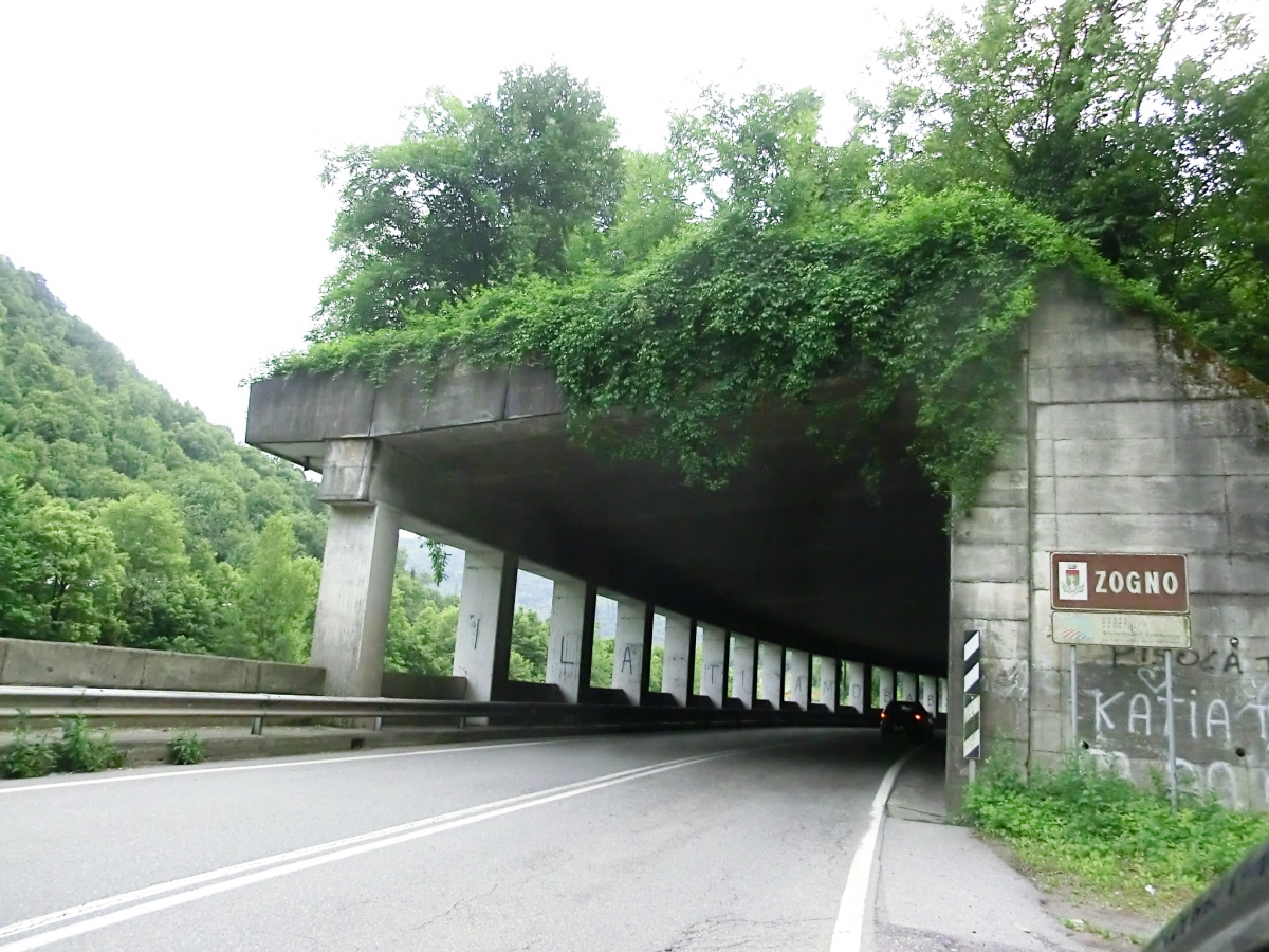 Zogno Tunnel northern portal 