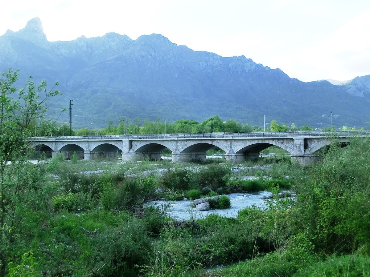 Cordevole road and railway Bridge 