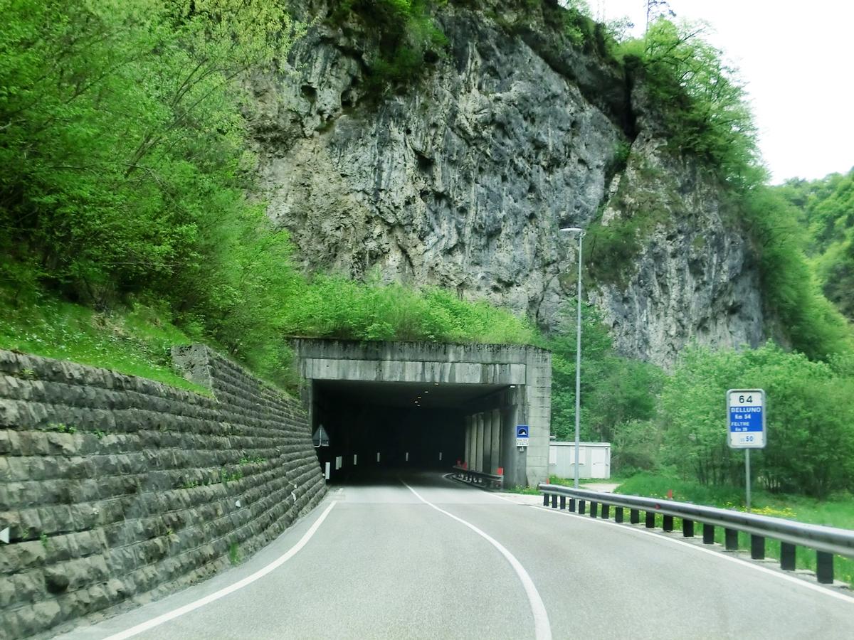 Sass Tajà Tunnel northern portal 
