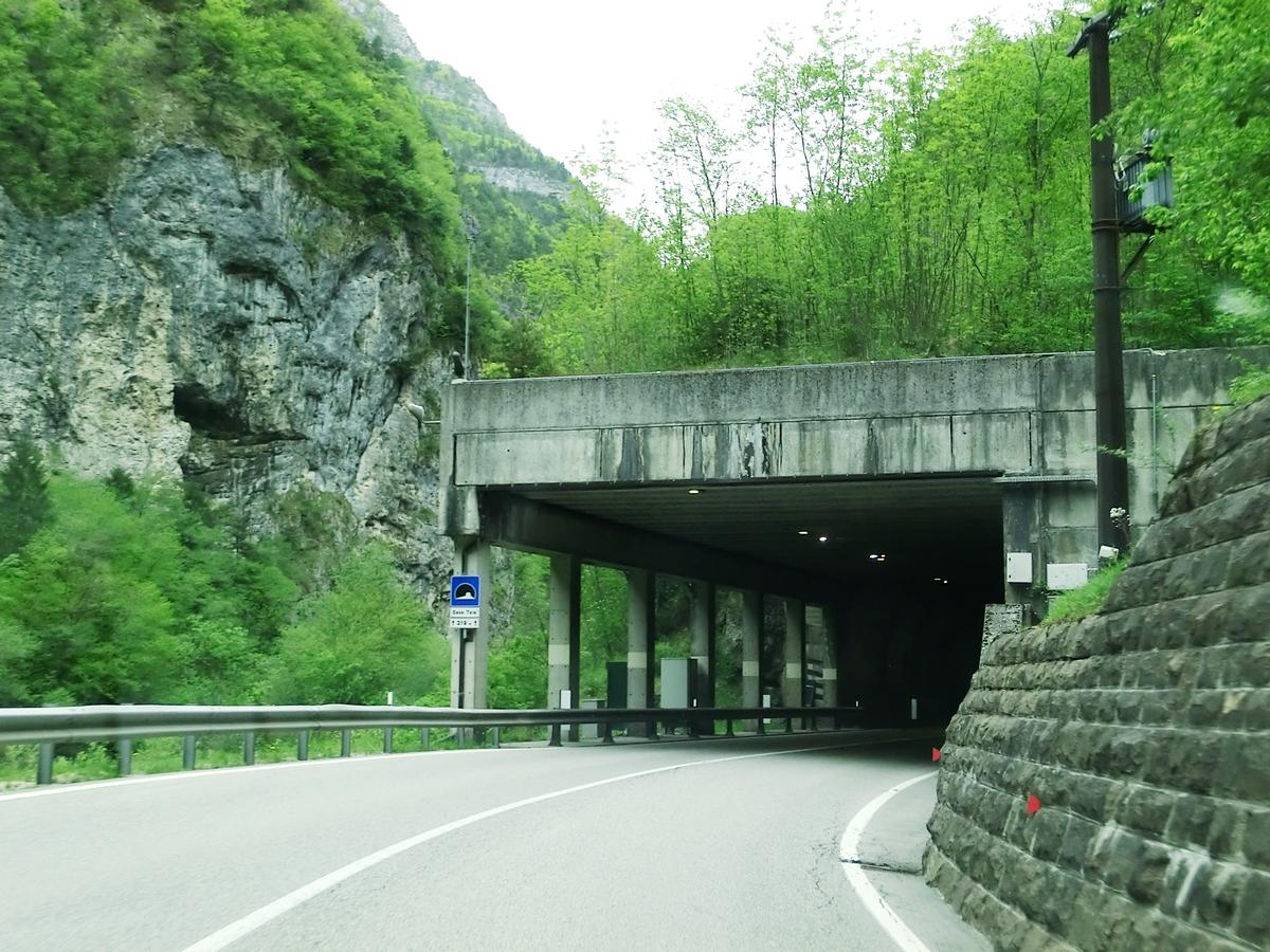 Sass Tajà Tunnel southern portal 