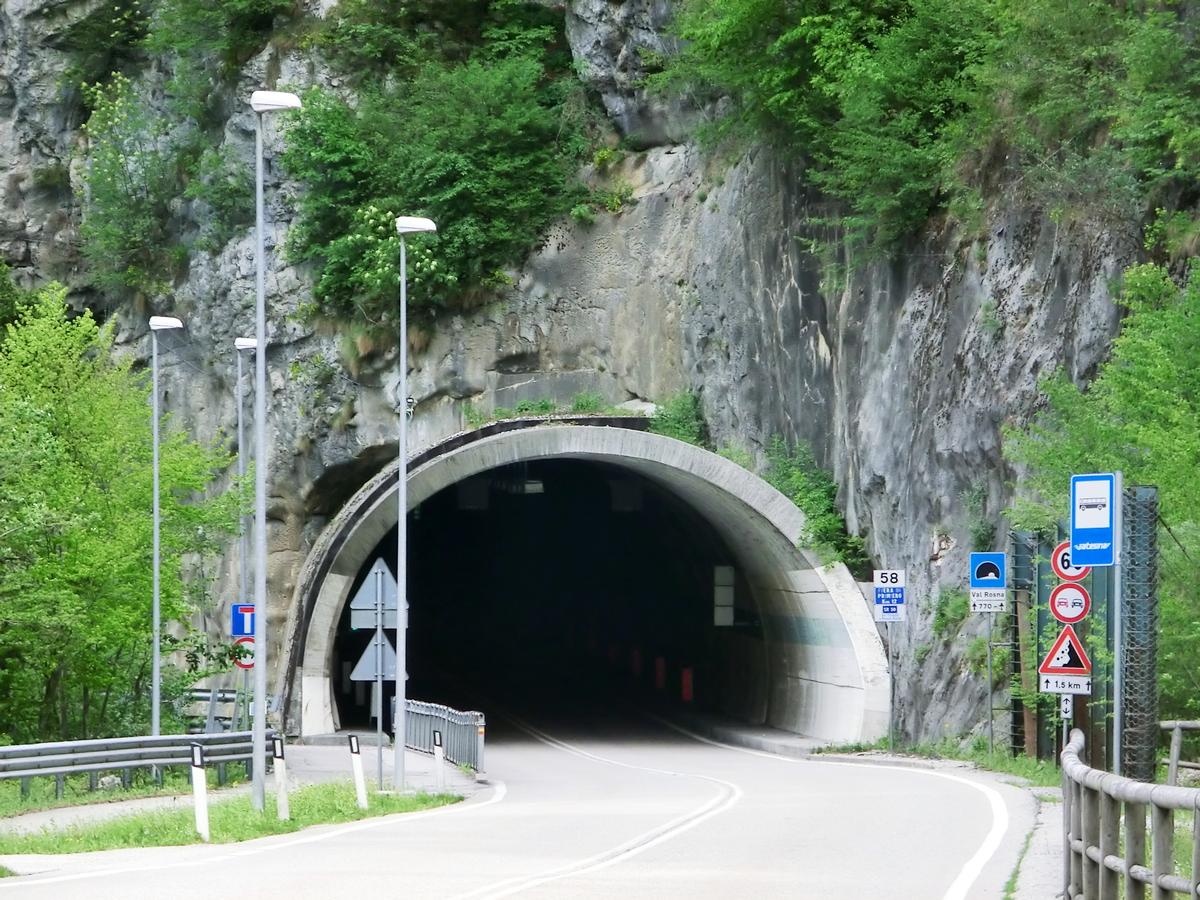 Val Rosna Tunnel southern portal 