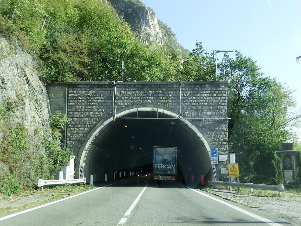 San Carlo Tunnel northern portal 