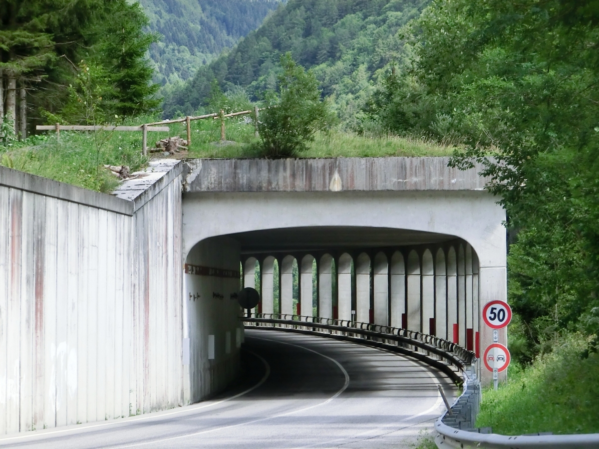 Monte Croce I Tunnel western portal 