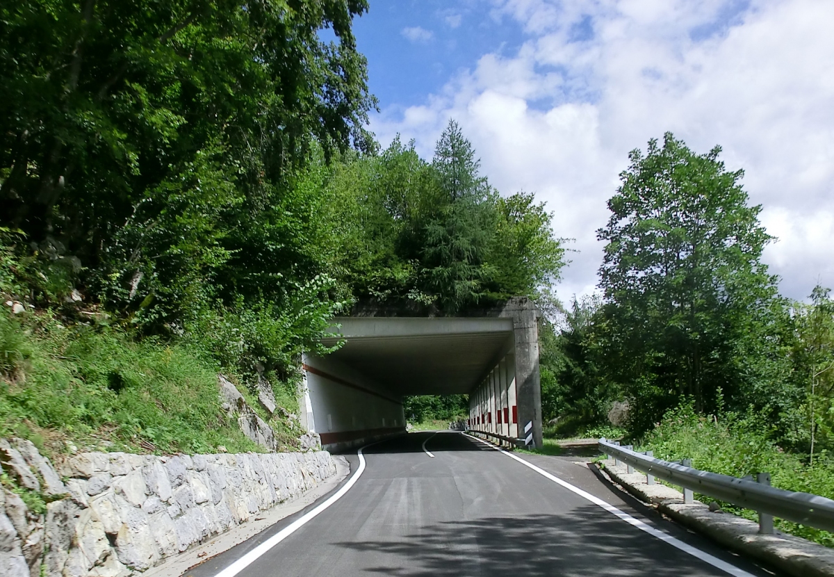 Monte Croce IV Tunnel western portal 