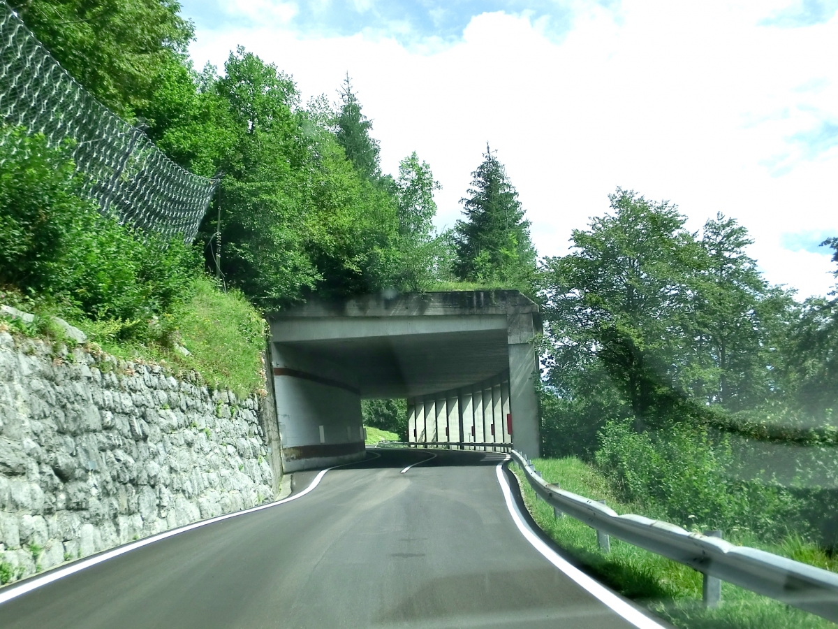 Monte Croce VI Tunnel western portal 