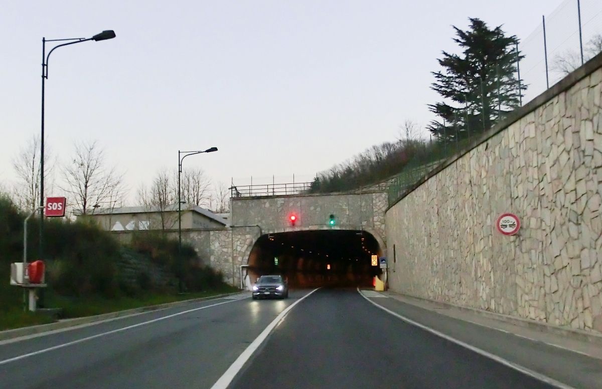 Monte Cuneo Tunnel southern portal 
