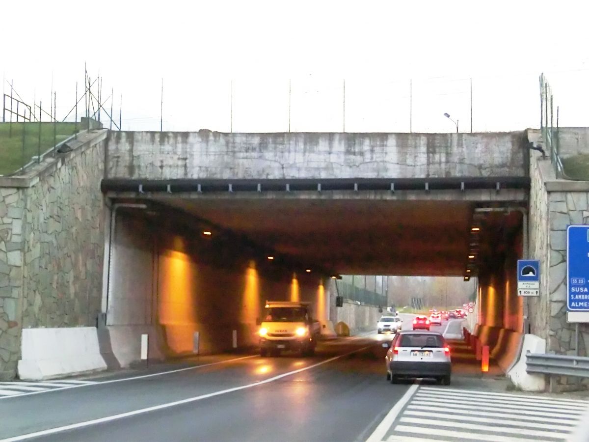 Sottopasso FS Tunnel southern portal 