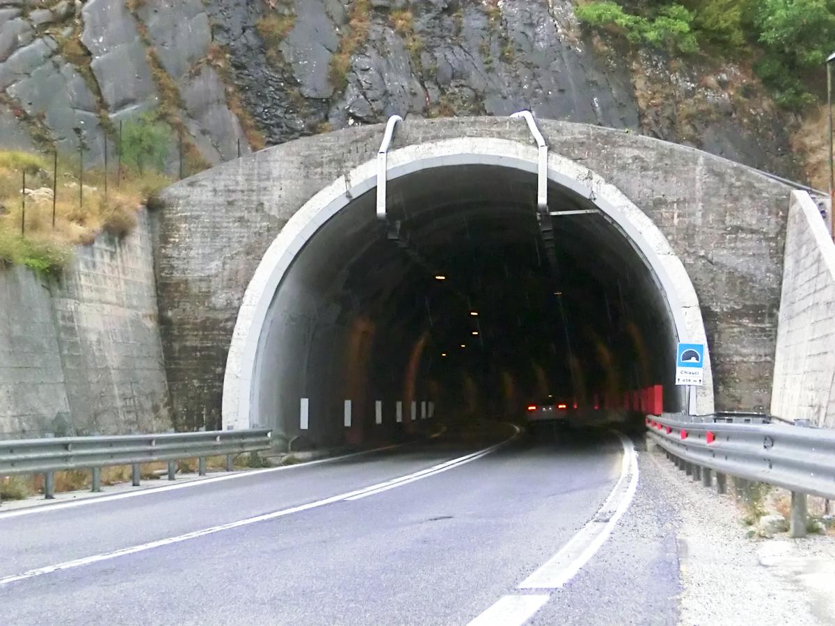 Chiauci Tunnel western portal 