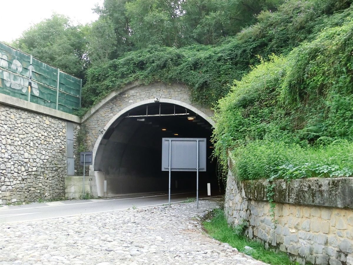 Montenegrone Tunnel exit Nembro branch northern portal 