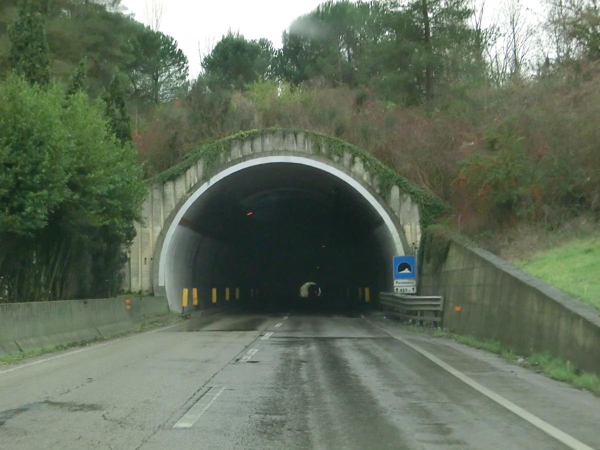 Fontebecci Tunnel northern portals 