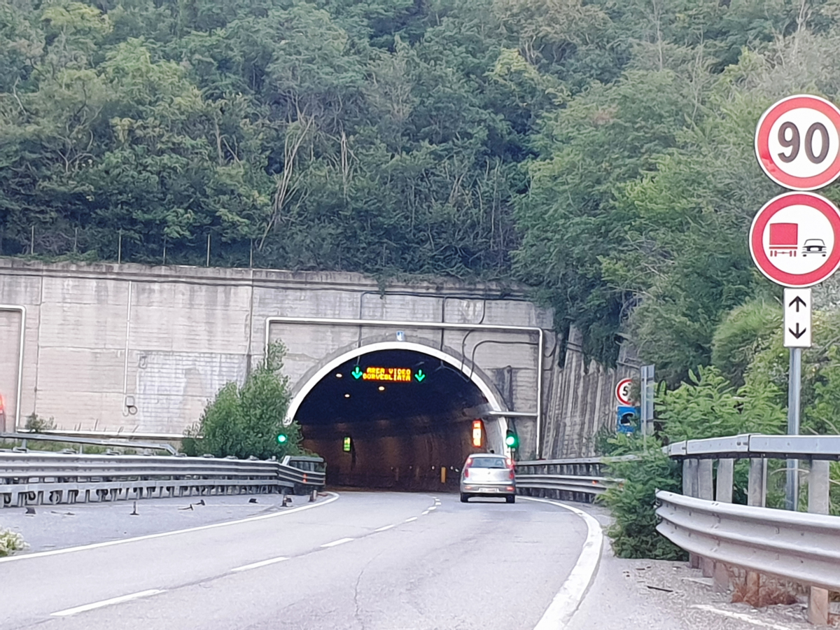 San Pellegrino Tunnel western portal 