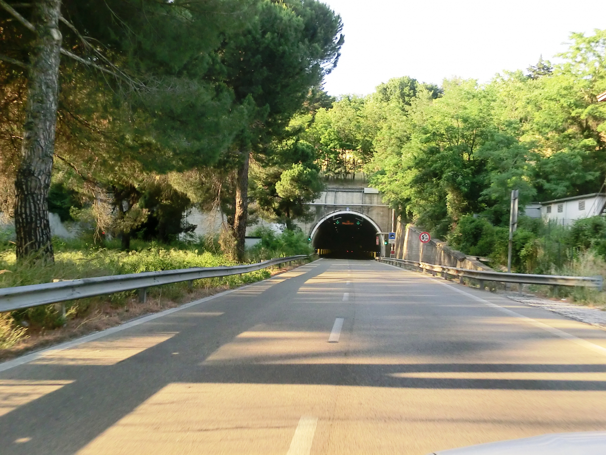 San Pellegrino Tunnel western portal 