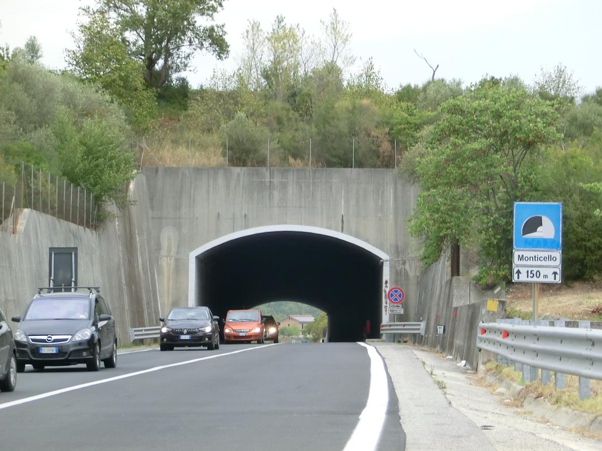 Monticello Tunnel southern portal 