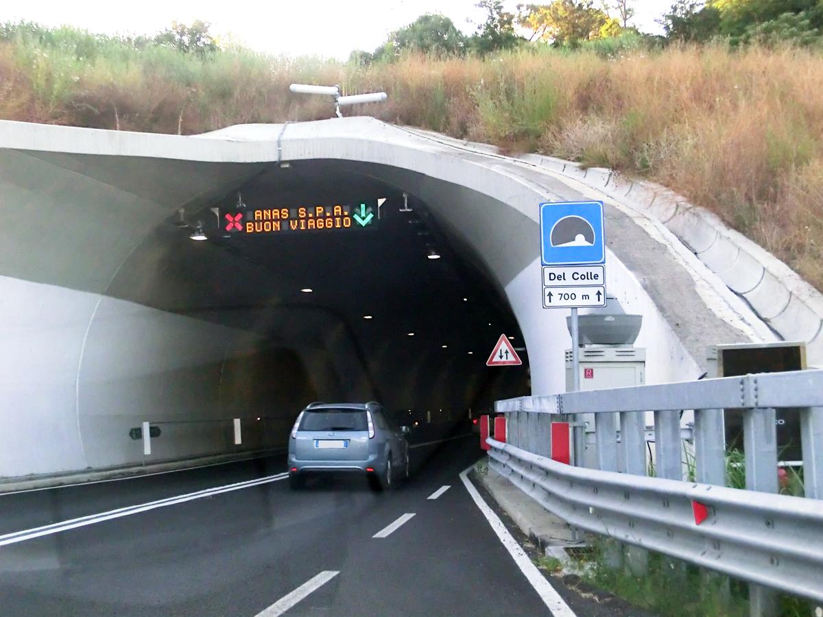 Del Colle Tunnel southern portal 
