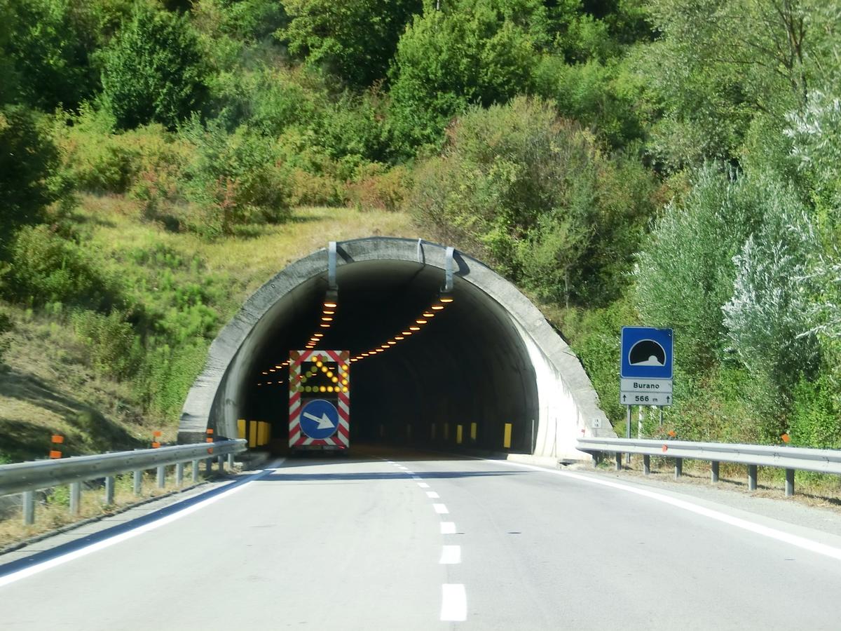 Burano Tunnel eastern portal 