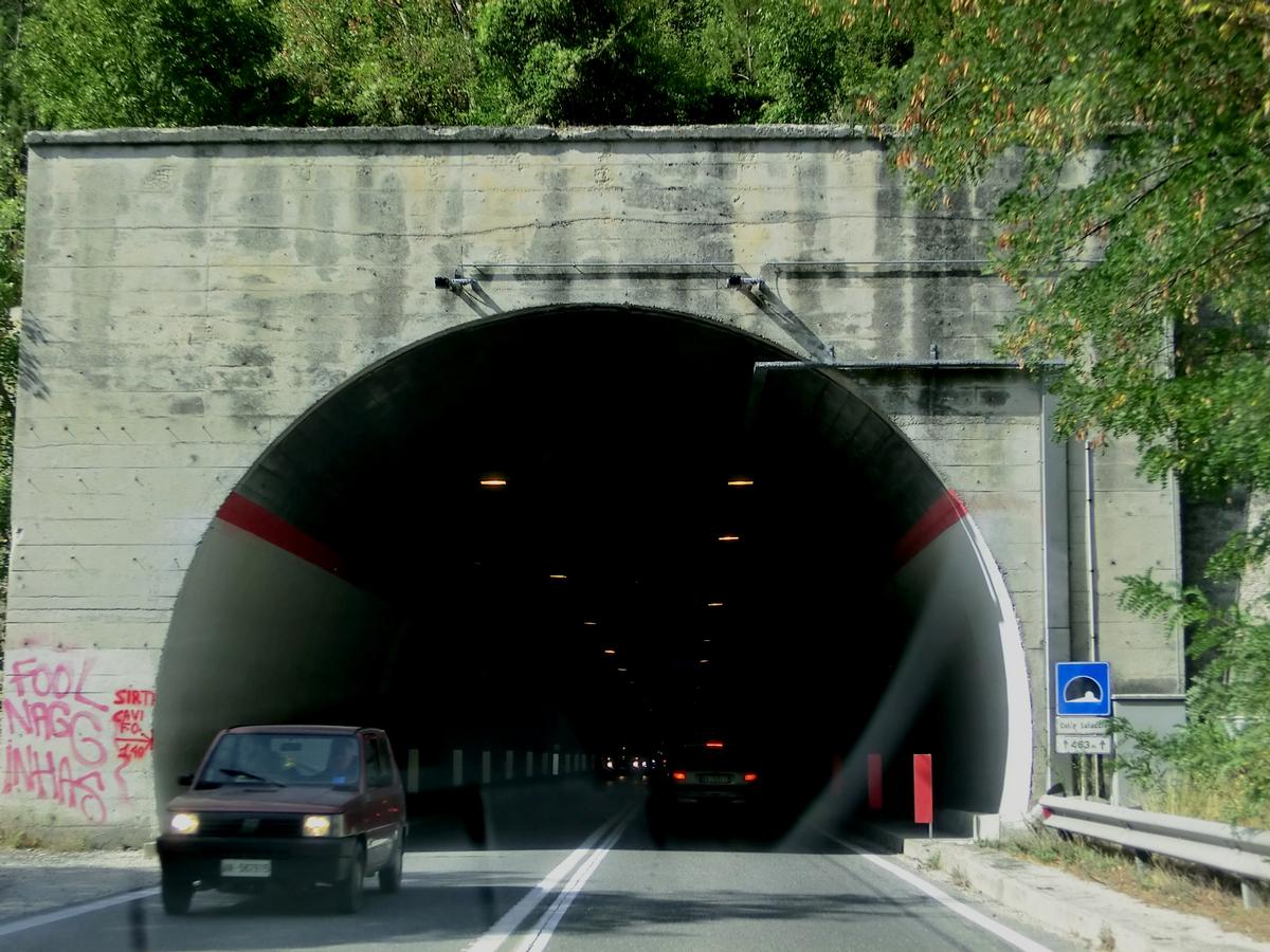 Colle Saluccio Tunnel northern portal 