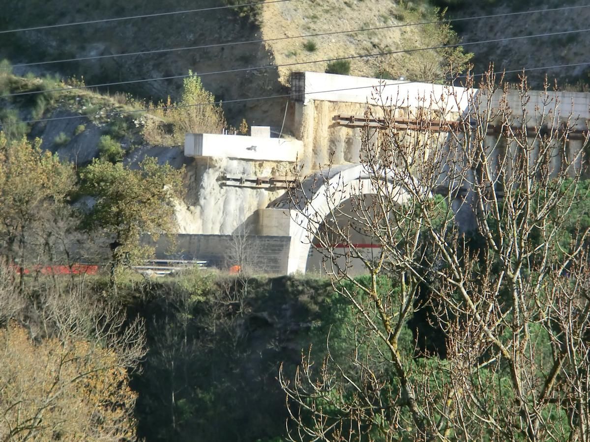 Gola della Rossa Nord Tunnel south-western portal 