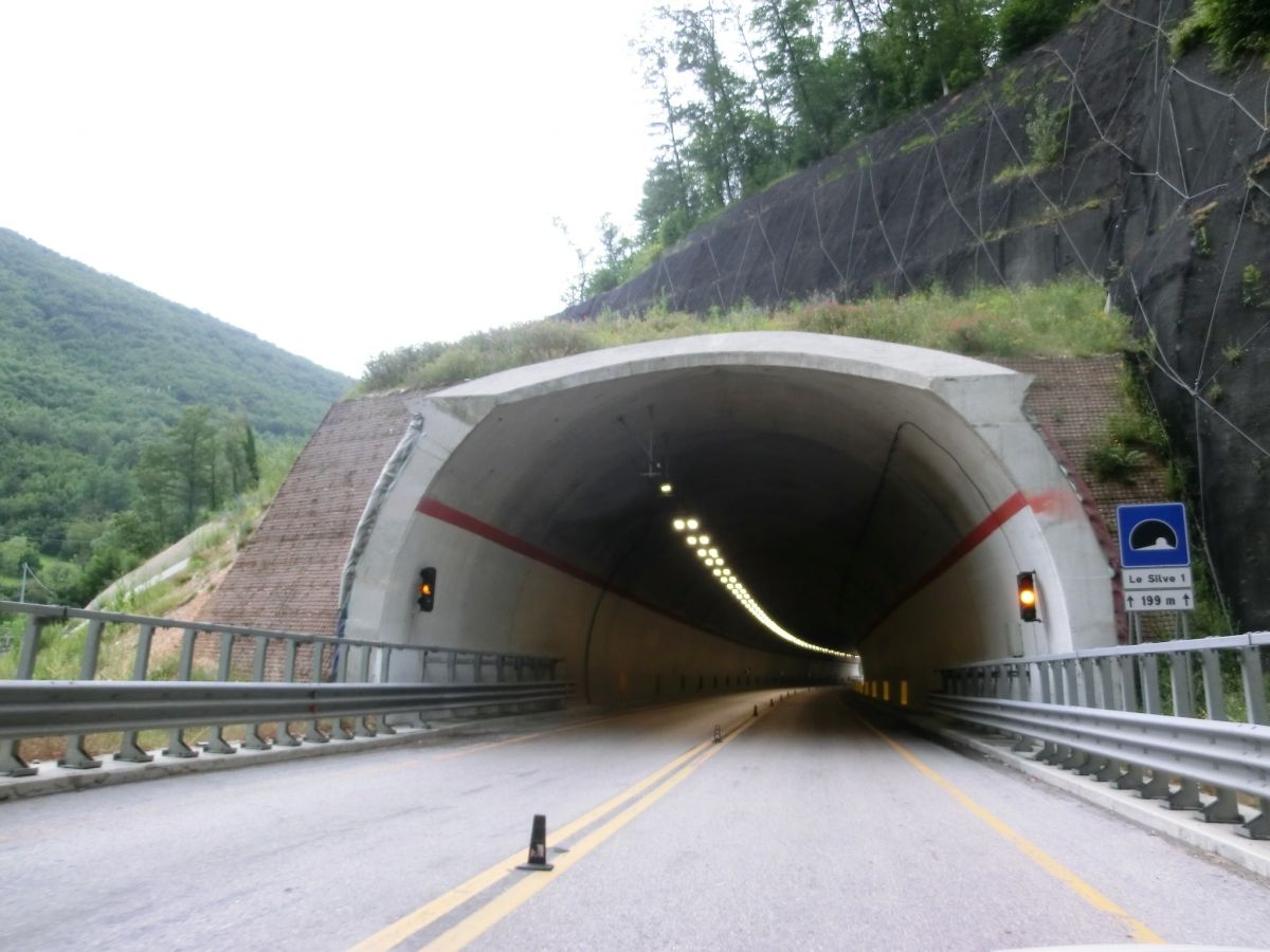 Le Silve 1 Tunnel eastern portal 