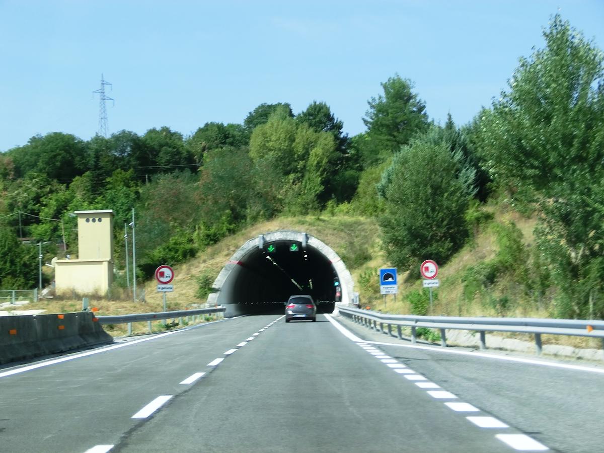 Paganello Tunnel eastern portals 
