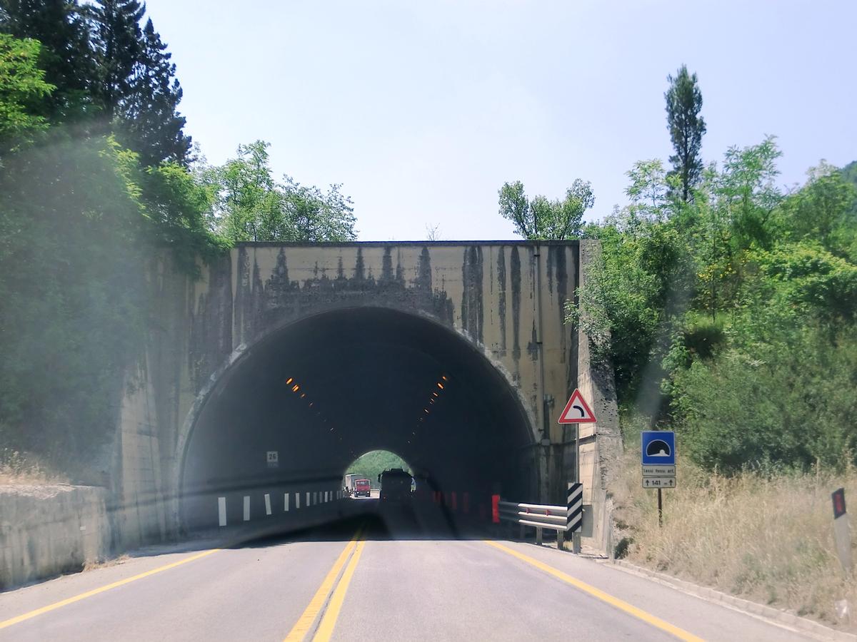 Sassi Rossi 1 Tunnel northern portal 