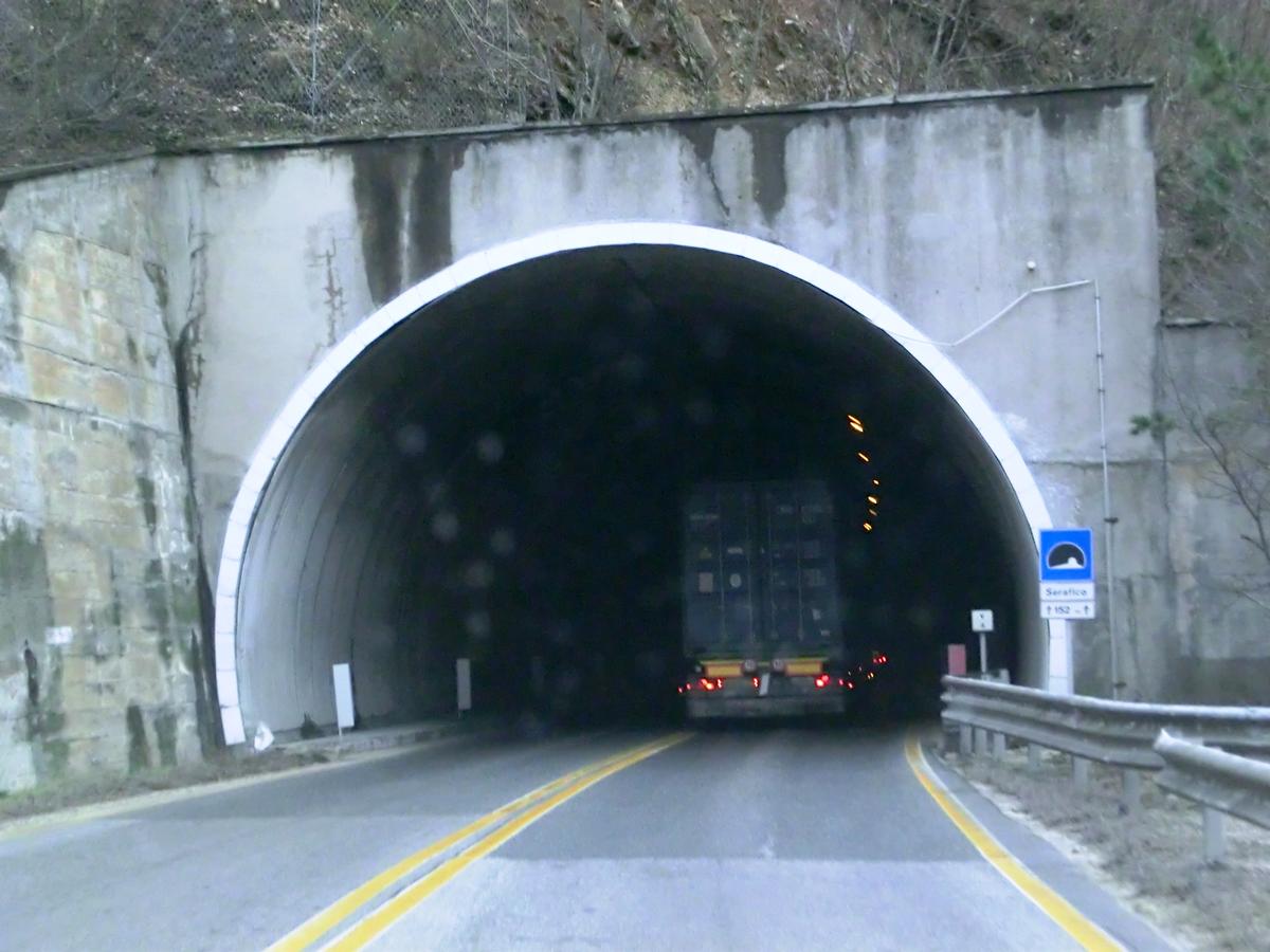 Serafico Tunnel western portal 